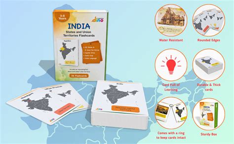 Learning Dino India States and Capital Flashcards | India States ...