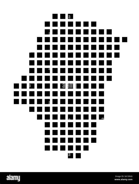 Symbol Map of the City Mount Vernon (New York) showing the city with a ...