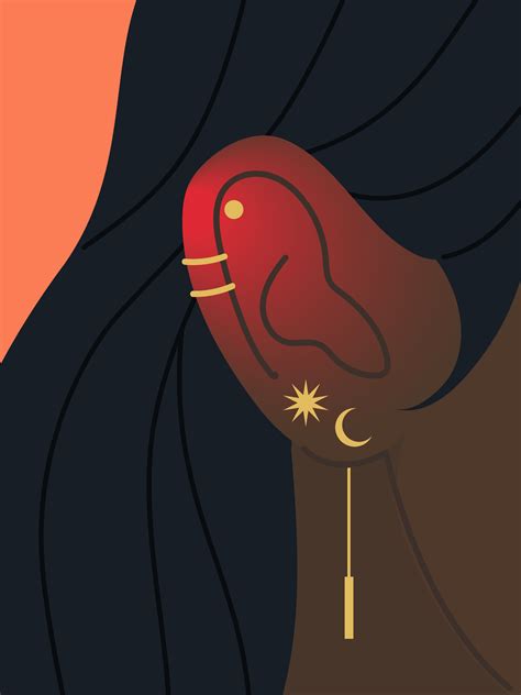 Infected Ear Piercing Hole