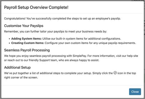 Getting Started Checklist - Payroll Help