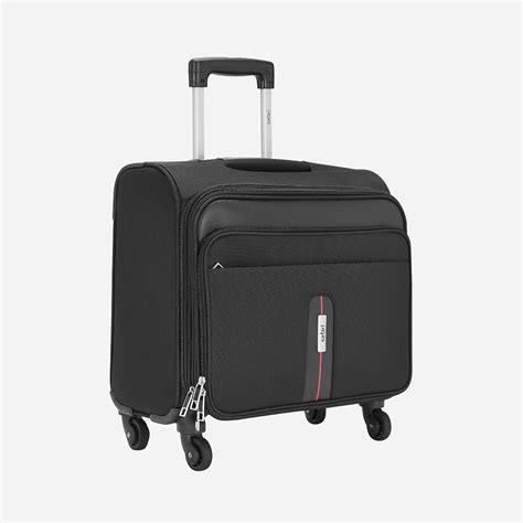 Buy Safari Brighton Overnighter Laptop Trolley Bag Black