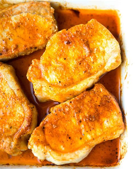 Baked Boneless Pork Chops