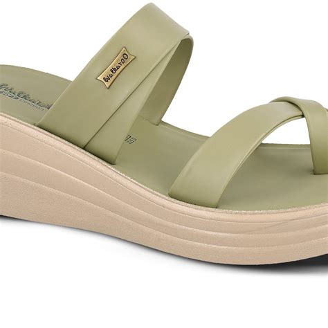 Buy Women's Wedge Heel Sandals - WLP72029 Pista Online – Walkaroo Footwear