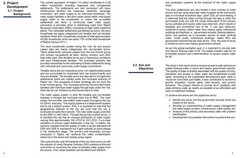 Quality of Water in Slums and Government Schools | CEPT - Portfolio