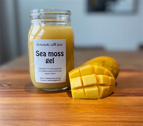 Mango Sea Moss Gel 16 oz – Jenna's Homemade