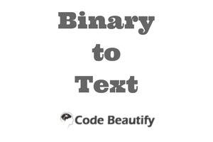 Binary to Text Python 的图像结果