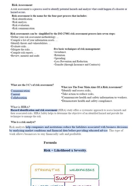 Risk Assessment PDF Example 的图像结果