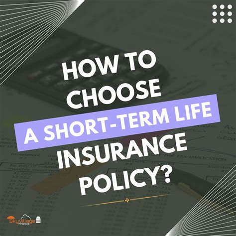 How to Choose a Short-Term Life Insurance Policy? | David Berry posted ...