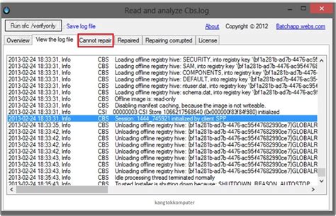 How to Open CBS.log File 的图像结果