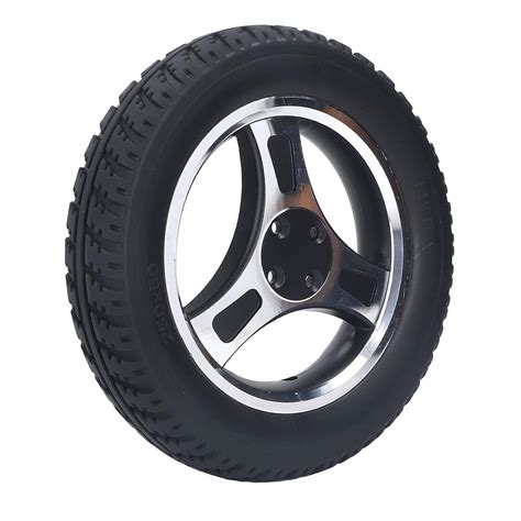 250mm Wheelchair Wheel, PU Explosion Proof Non Slip Wheelchair Caster ...