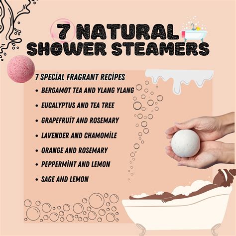 Natural Shower Steamers, Natural Steamers, Homemade, Choose Scent ...