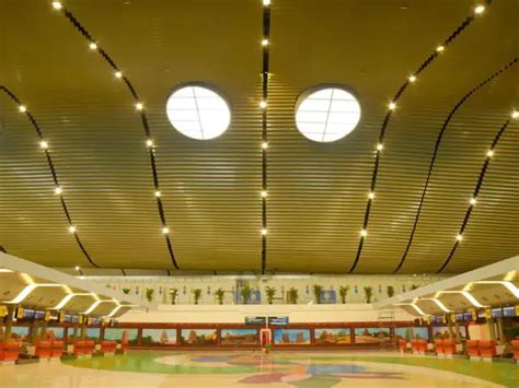 Chennai Airport Terminal: Chennai Airport becomes golden with new ...