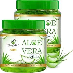 Pure Jangali Organics Aloe Fresh Soothing Gel Tube with Vitamin E, for ...