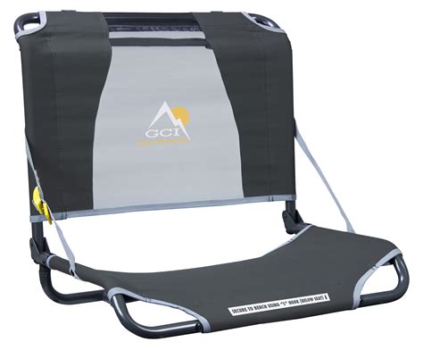 GCI Outdoor Big Comfort Stadium Seat Folding Bleachers Chair, Dark Gray ...