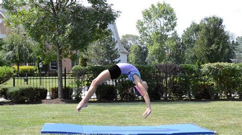Image result for Back Handspring Tutorial without Spot