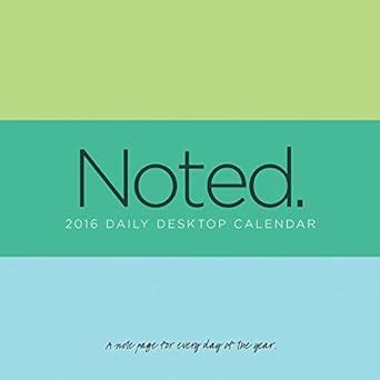 Noted 2016 Calendar : Time Factory: Amazon.in: Books