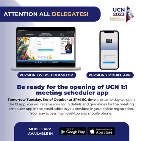 Your Login Details will be sent to you on the Opening of the Scheduler ...