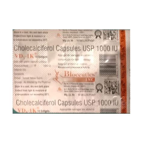VD3 1K Capsule 10's Price, Uses, Side Effects, Composition - Apollo ...