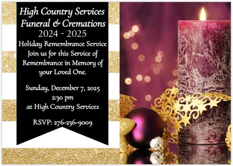 High Country Services Funeral & Cremations | Galax VA