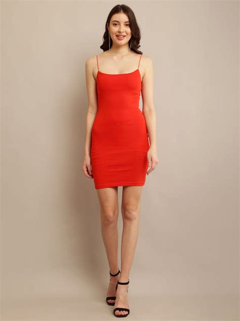 Women Square Neck Bodycon Dress – FYVA