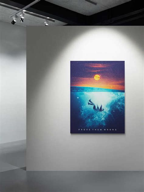 PROVE THEM WRONG motivational and inspirational wall art – REDGALLERY ...