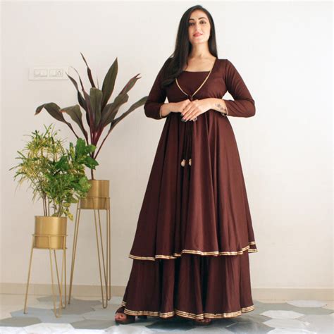 Ready to wear brownie indowestern dress – YouNari