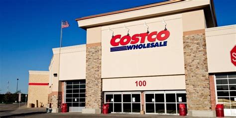 Costco Wholesale storefront. Costco Wholesale Corporation is largest ...