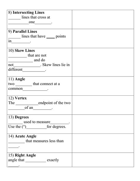 Image result for Geometry Words