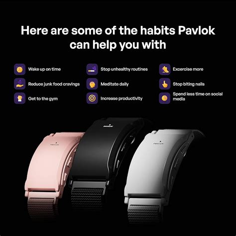 Pavlok 3 – A Personal Life Coach On Your Wrist – India | Ubuy