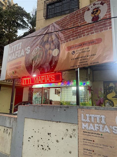 Menu at The Litti Mafia's, Mumbai