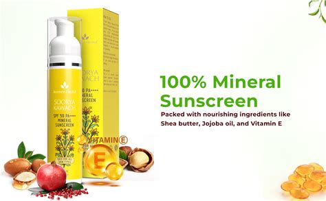 Soorya Kawach SPF50 PA++++ 100%| Mineral Sunscreen