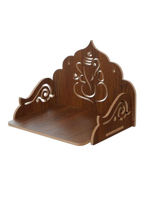 B.T. International Wooden Temple for Home and Office Engineered Wood ...