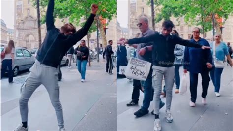 Indian Man Creates Dance Reel On Abroad Busy Street; Netizens Slam ...