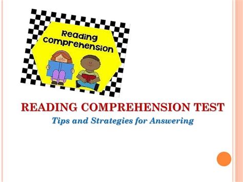 Image result for How to Answer Reading Comprehension Questions
