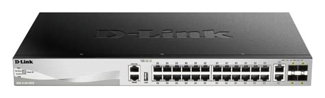 DGS-3130-30TS/E D-Link | D-Link 30-Port Layer 3 Stackable Managed ...