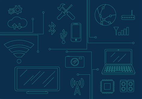 Vector Technology Elements Illustrations 107651 Vector Art at Vecteezy