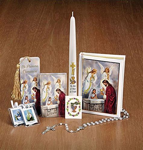 Buy Primera Comunion Sacramentos Sagrados Deluxe Girl's First Communion ...
