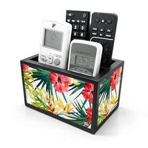 Nutcase Designer Wooden Remote Control Holder Stand Organizer Caddy for ...