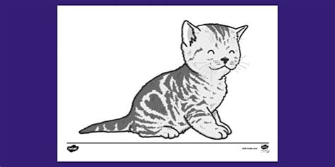 Kitty Colouring Page | Colouring Sheets