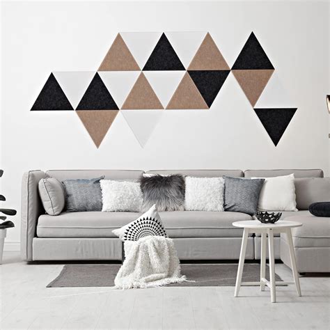 Buy PHATWOLF 6 Pack Triangle Acoustic Panels for Soundproofing & Sound ...