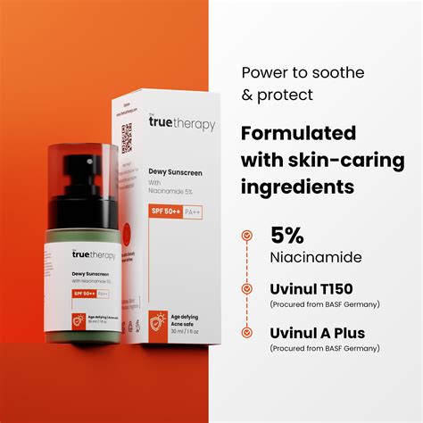 Buy Niacinamide Sunscreen at Best Prices in India – The True Therapy