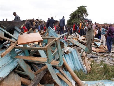 7 students killed in Kenya classroom collapse