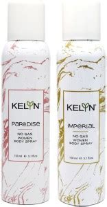 Kelyn Paradise & Imperial No Gas Body Spray - For Women - Price in ...