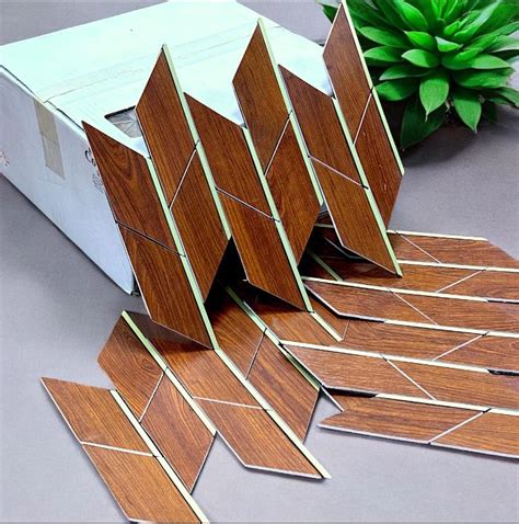 Modern Self Adhesive Mosaic Tile (Box of 55 Pcs) (1 Tile Coverage Area ...