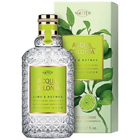 Buy 4711 Acqua Colonia Lime & Nutmeg Eau De Cologne Online at Best ...