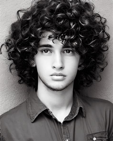 Boys with Curly Hair · Creative Fabrica