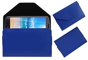 ACM Pouch Case Compatible with Lenovo S920 Flip Flap Cover Holder Blue ...