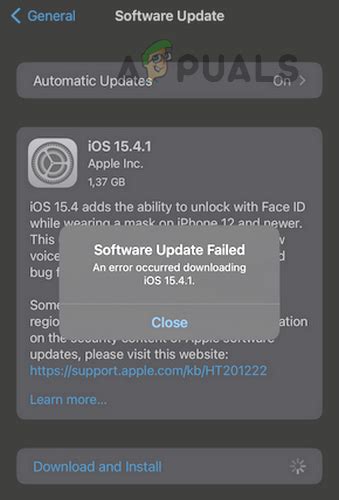 Image result for Problem Installing iOS 15 On iPad