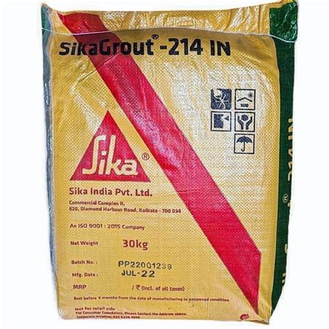 Cement Grout - SIKA GROUNT 214 IN Authorized Wholesale Dealer from ...