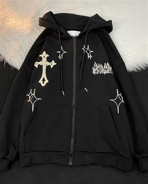 Cross Blessed Hoodie || WEIRDPLANET